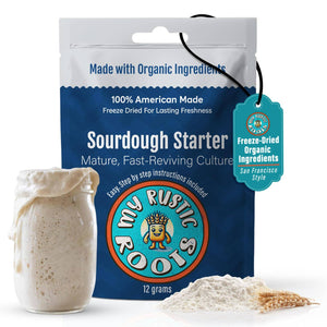 Organic Non-GMO Mature Sourdough Starter (12 g)