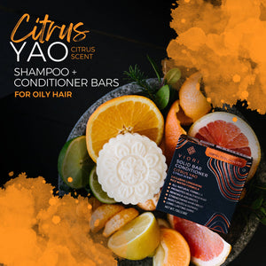 Rice Water Shampoo Bar, Citrus Yao