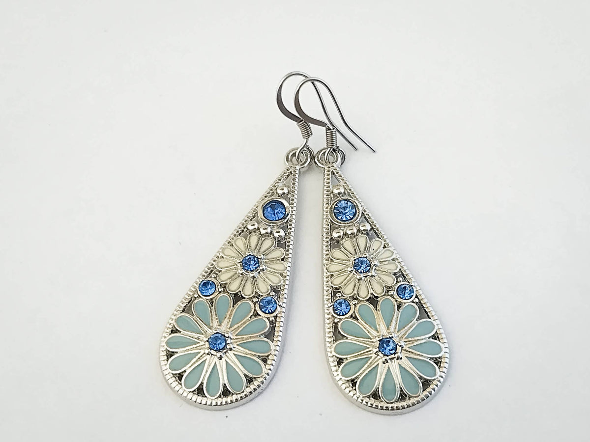 Teardrop Boho Earrings, Dangle Earrings