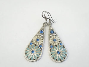 Teardrop  Boho Earrings, Dangle Earrings