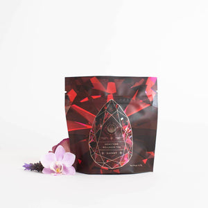 Garnet Violet Wine Gemstone Wellness Tea