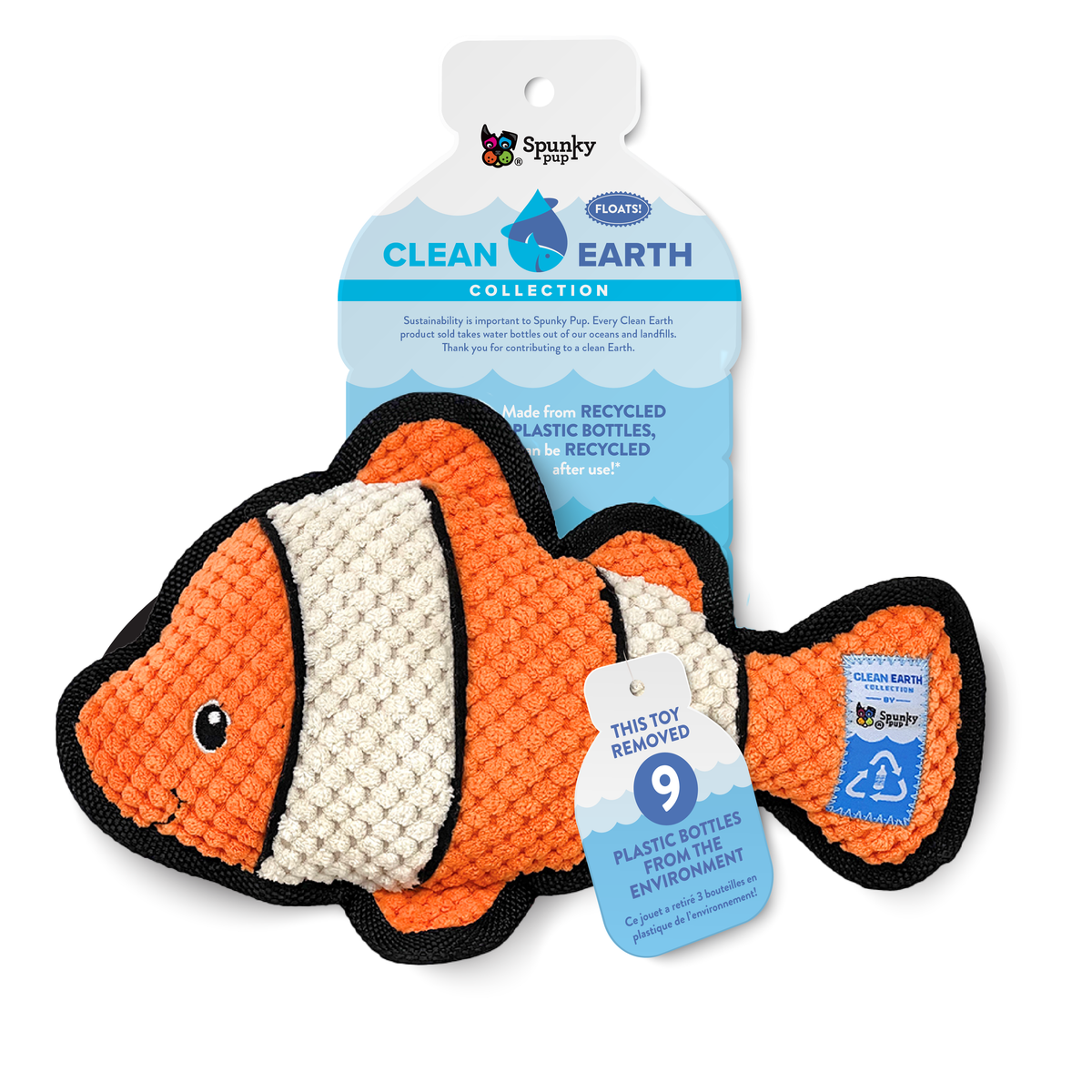 Clean Earth Recycled Plush Toys - 100% Sustainable