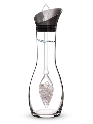 VitaJuwel Gemstone Vial-- Luna (Moonstone & Clear Quartz)