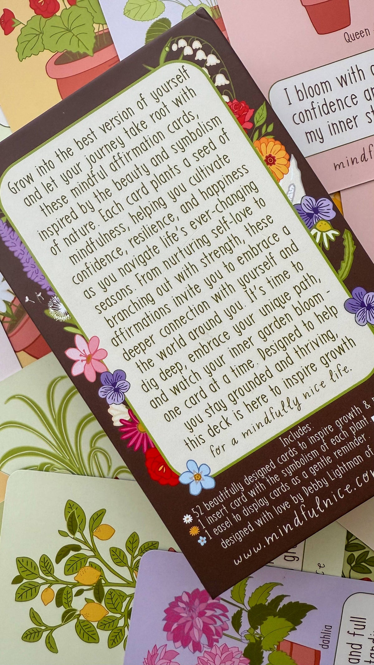Grow With The Flow Affirmation Cards