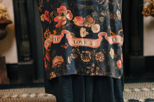 Heart of Gold Opera Duster Kimono Robe - Sacred Heart