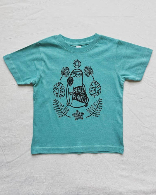 Free Spirit Sloth Kids Tee