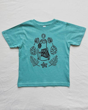Free Spirit Sloth Kids Tee