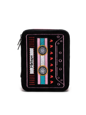 Mixtape Cassette Velvet Jewelry Case