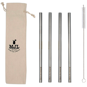 Stainless Steel Smoothie Straw for Quart Mason Jars