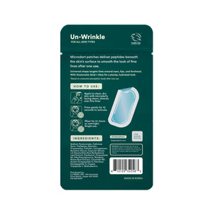 Fine Line Microdart Patches with Hyaluronate & Peptides
