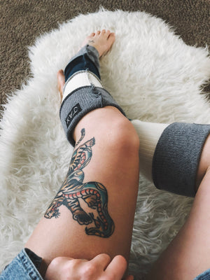 Upcycled Sweater Leg Warmers