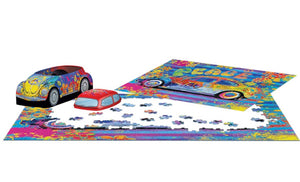 VW Beetle Splash Tin Puzzle, 550 Pieces