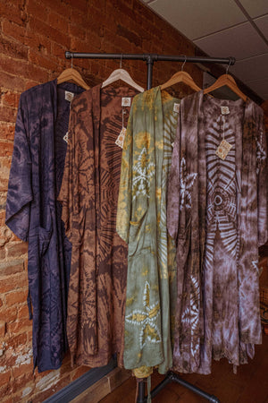 Earthy Boho Duster Robe