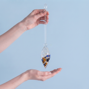 Gemstone Vial Hero – Tiger's Eye & Lapis Lazuli
