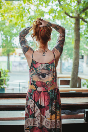 Friendship Love & Truth Bohéme Long Maxi Slip Dress