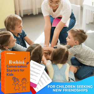 Rethink! Conversation Starters for Kids - 100 Cards