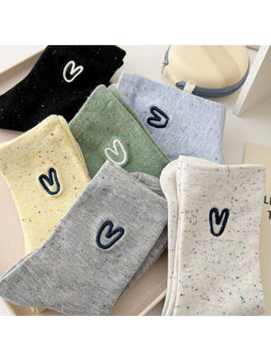 Rufia - Sweetheart Confetti Crew Socks