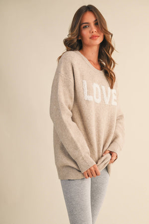 Love Cozy Soft Sweater Top