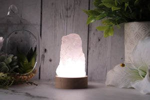 Rose Quartz LED Lamp