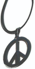 Peace Pendant Stainless Steel Necklace