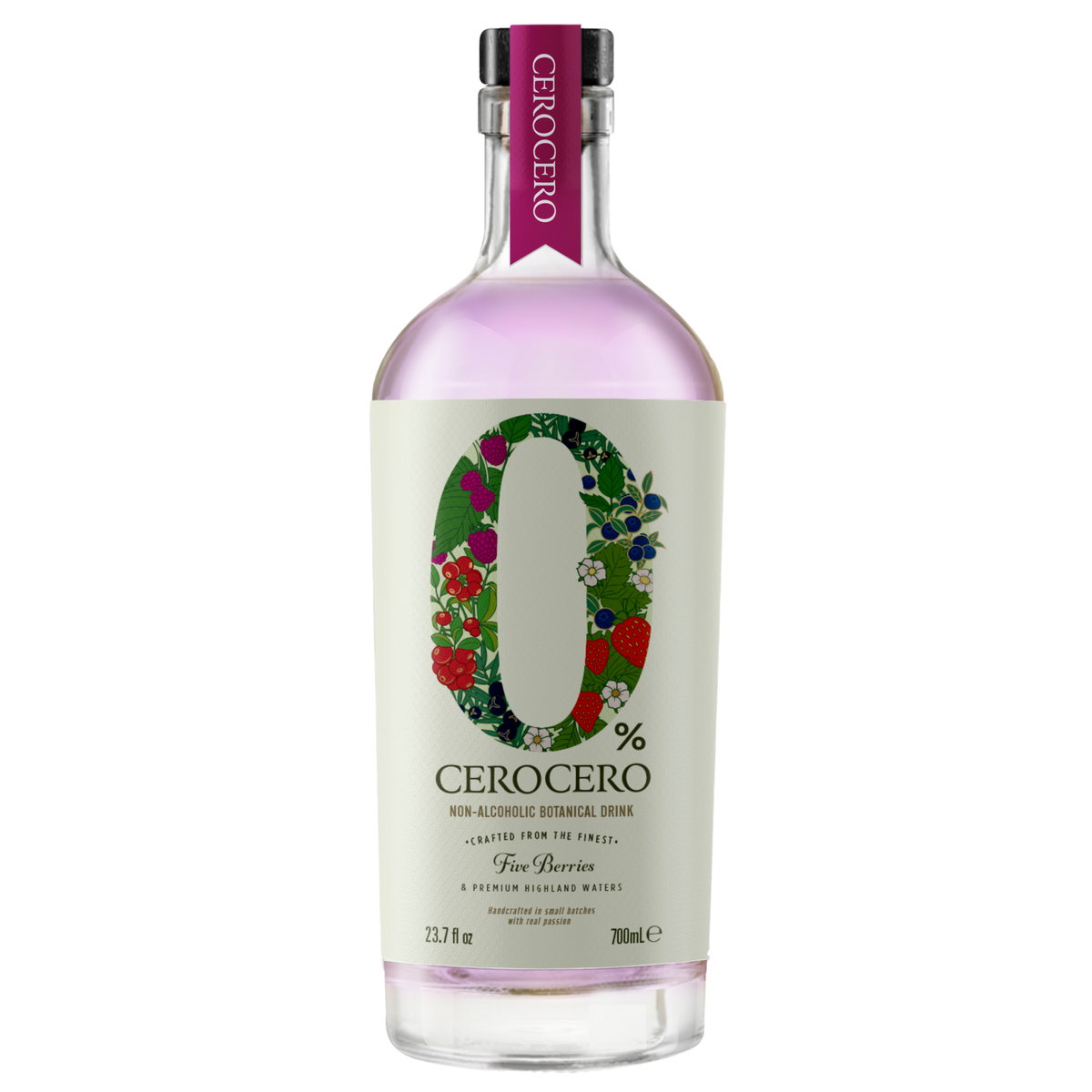CeroCero Five Berries Non-Alcoholic Gin 0.0% ABV