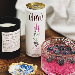 Dream Adaptogen Sparkling Water, Blueberry Lavender
