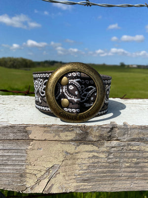 Paisley Please Belt - Greige