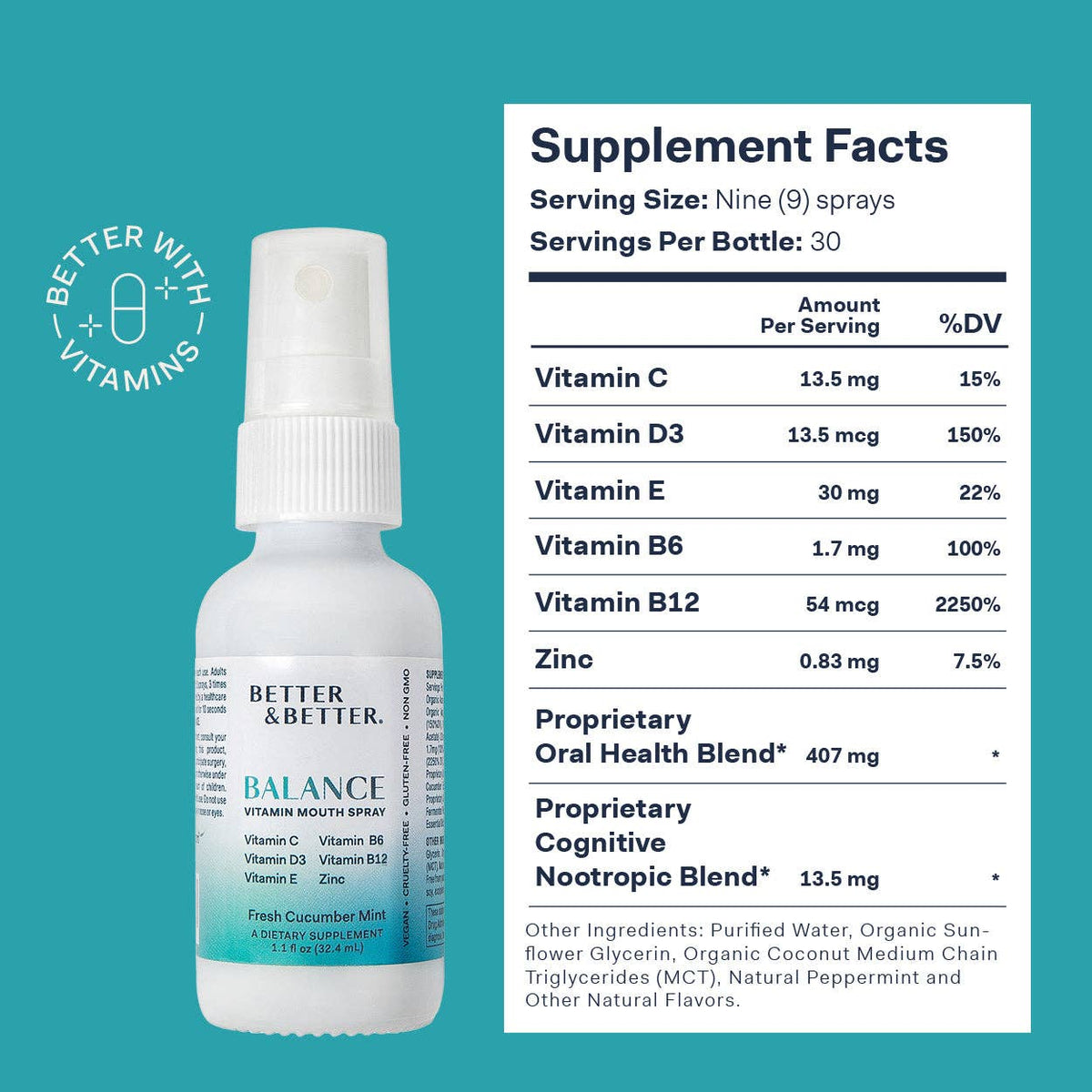 Balance Vitamin Mouth Spray