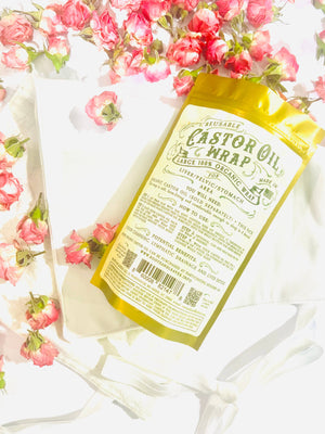 Handmade Organic Cotton Castor Oil Wrap