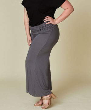 Classic Bamboo Palazzo Pants, Plus Size