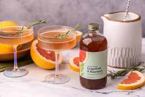 Grapefruit & Rosemary Cocktail Mixer and Mocktail Mixer, 16 oz