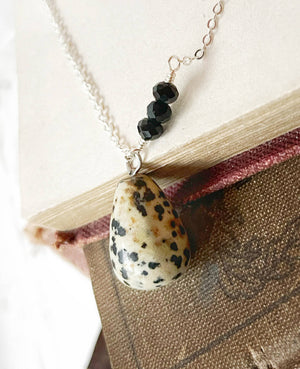 Dalmatian Drop Necklace