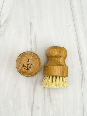 Bamboo Pot Brush