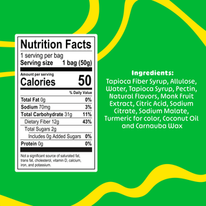 Blobs Passion Fruit Pineapple Gummy Candy 1.8oz