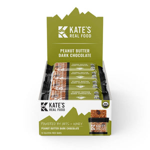 Kate's Real Food Peanut Butter Dark Chocolate Oat Bar 2.2oz