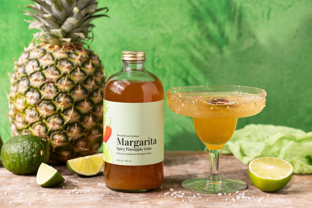 Spicy Pineapple & Lime Margarita Mixer 16 fl oz