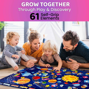 Space Felt Board for Kids - Educational Flannel Toy