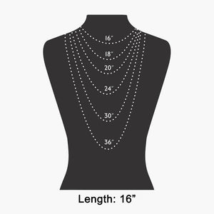 Blue Stripe Pearl Toggle Fish Pendant Necklace