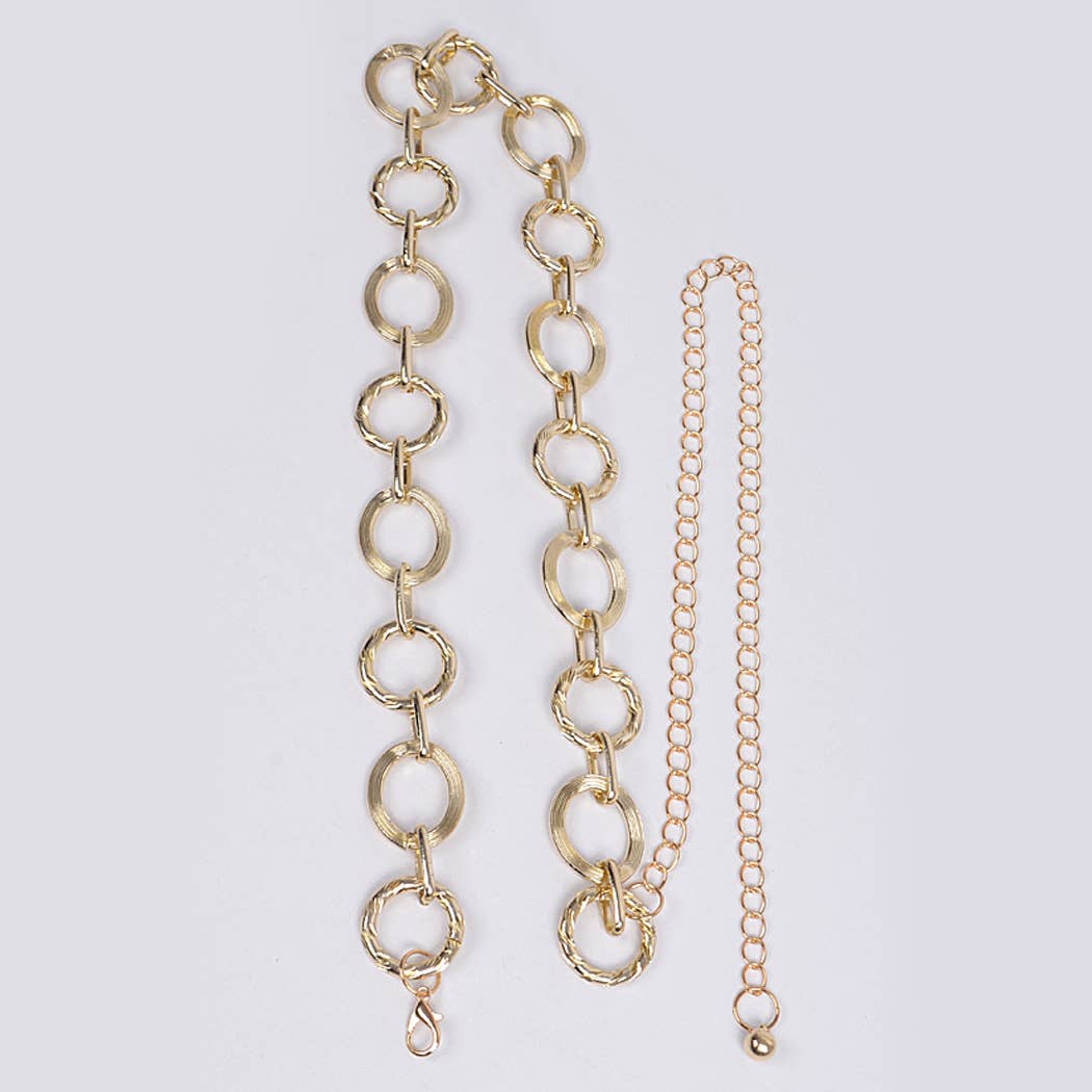 Round Chain Belt – Gold