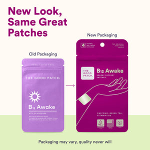 Energy & Focus Patch with Caffeine, Green Tea & Vitamin B12