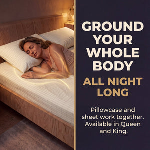 Grounding Pillowcase – Gray