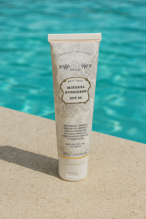 Reef Safe Vegan Mineral Face and Body Sunscreen with Tremell