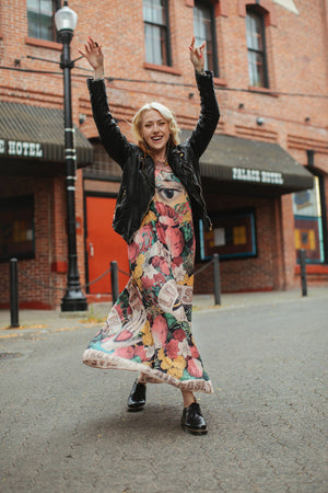 Friendship Love & Truth Bohéme Long Maxi Slip Dress
