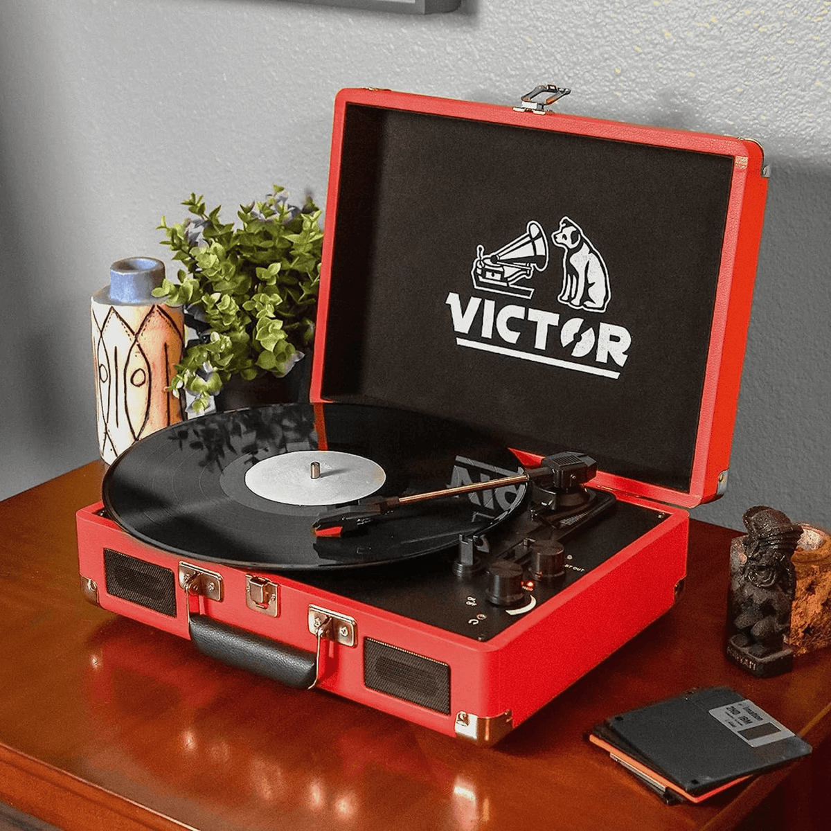 Victor Metro Suitcase Bluetooth Turntable