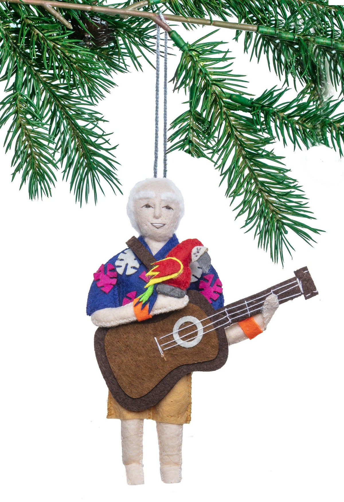 Jimmy Buffett Felt Ornament
