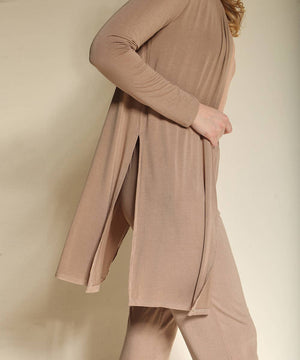 BAMBOO LONG OPEN CARDIGAN