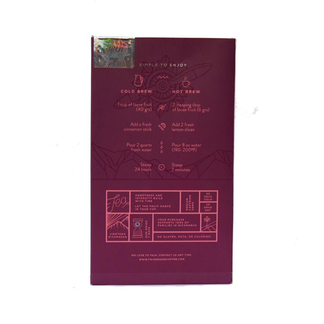 Caturra Tea Natural Focus Organic (Coffee Cáscara)