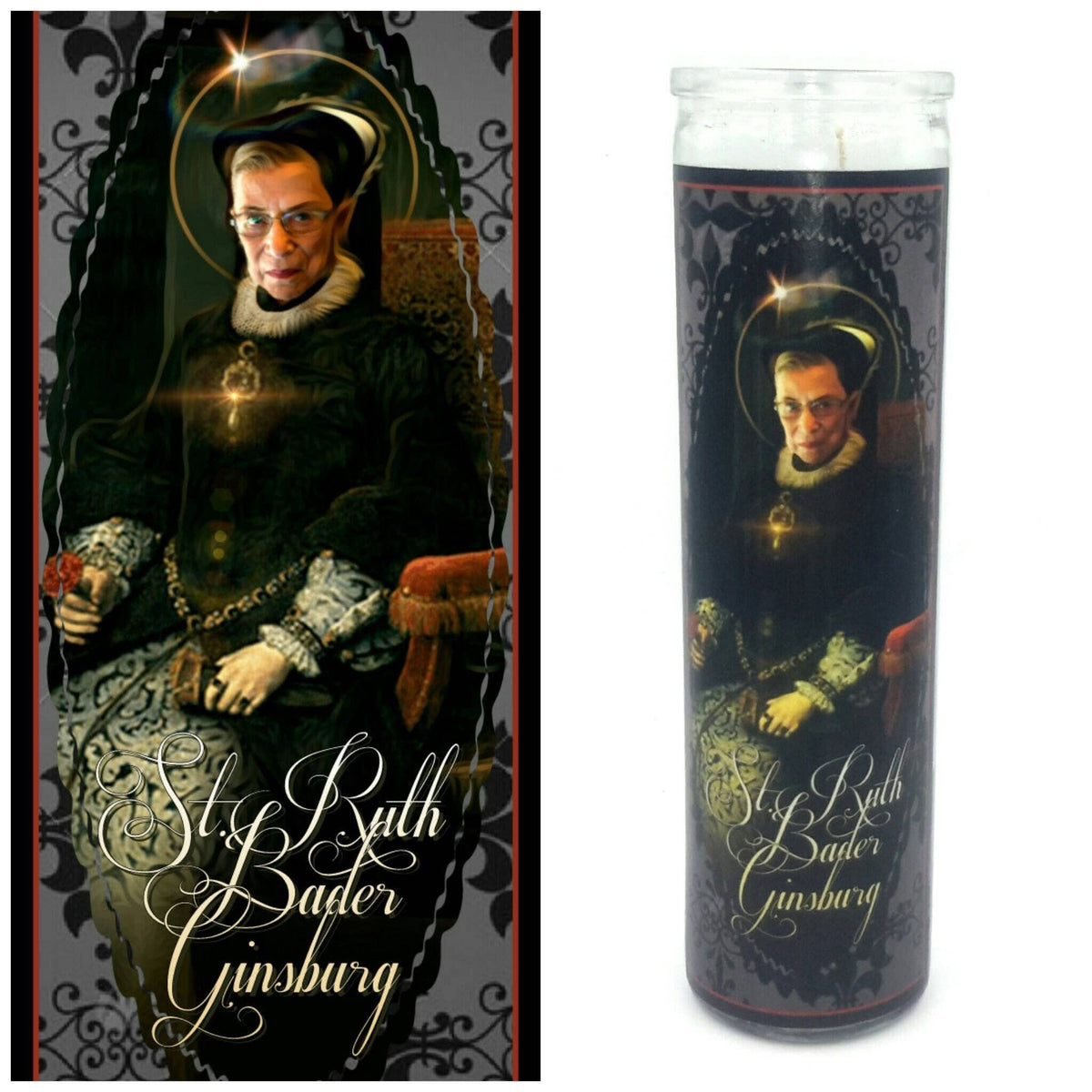 RBG / Ruth Bader Ginsburg Prayer Candle