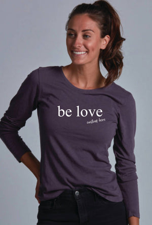 Be Love Bamboo Women's Long Sleeve Tee Shirt