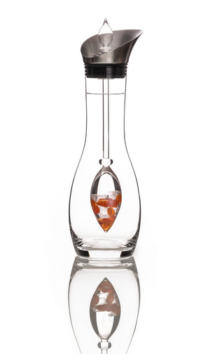 Gemstone Vial Passion – Carnelian & Halite Salt